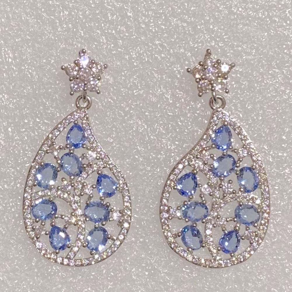 Luxury Tanzanite Earrings